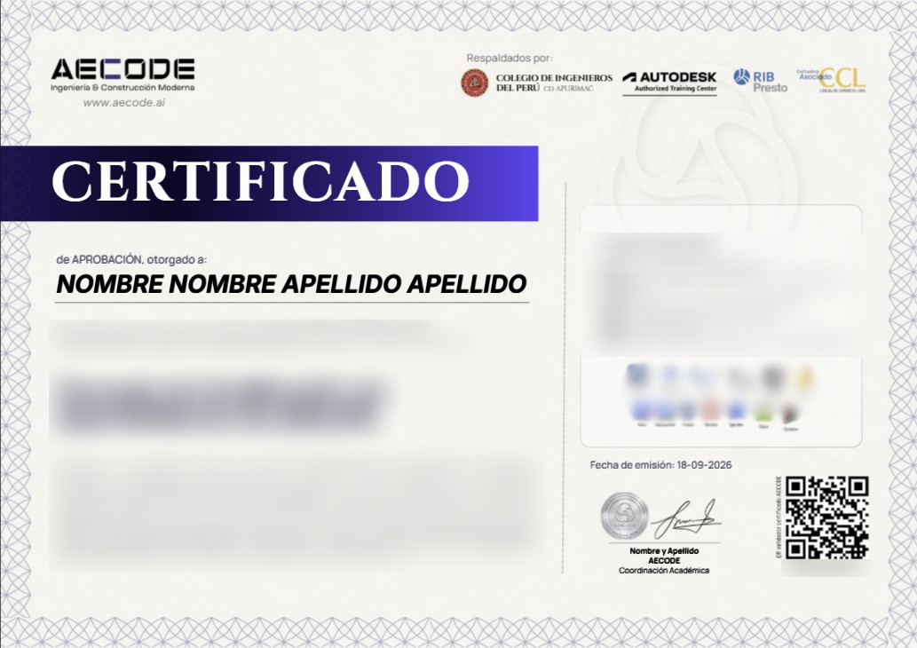Modelo referencial: Diplomas AECODE