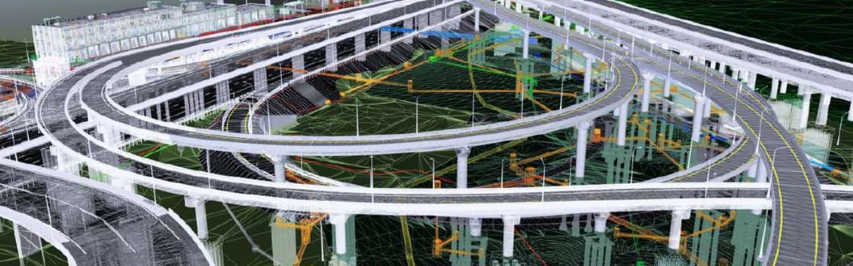 Proyecto vial modelado en BIM