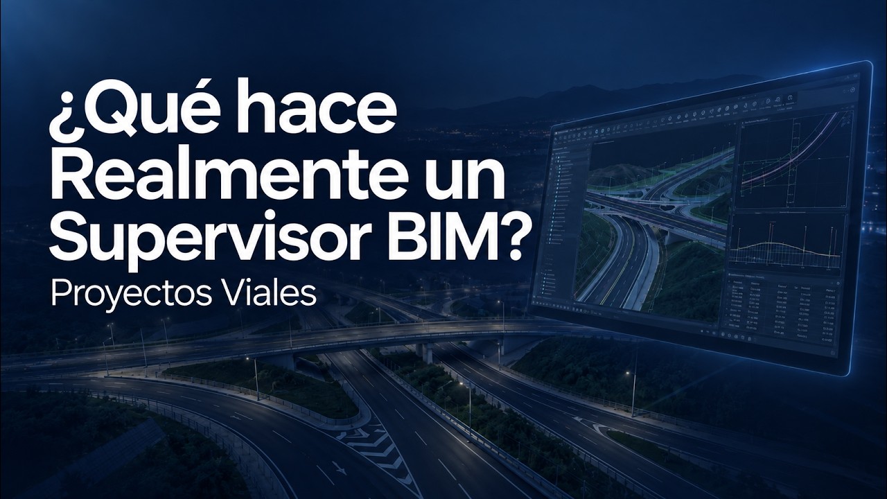 BIM para supervisar obras viales: deja de adivinar, empieza a controlar con datos